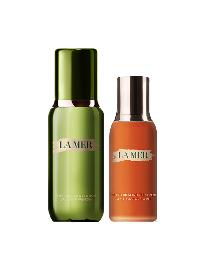 THE TREATMENT LOTION AND THE RESURFACING TREATMENT